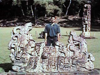 The honduras.net team on location at Copan Ruins, HONDURAS!